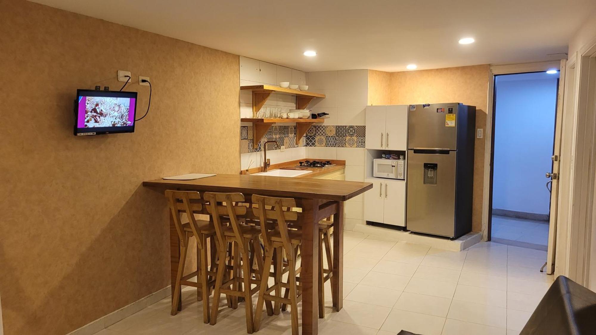 En El Laguito, Apartment